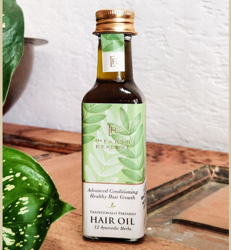 100% Natural Herb Enriched Hair Oil ∙ No Synthetic Chemicals
