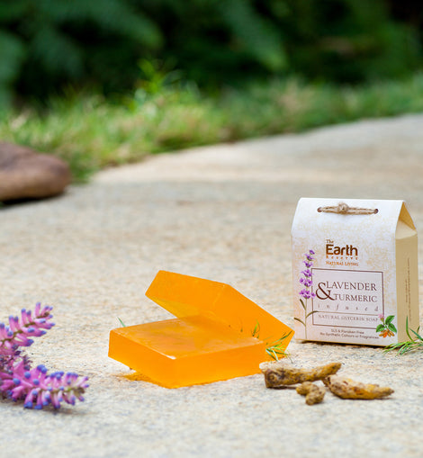 Buy lavender and turmeric soap 