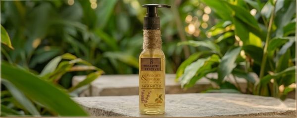 Lavender & Turmeric Shampoo for Gentle Daily Hair Care