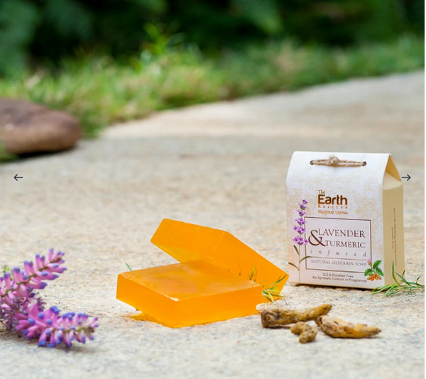 Indulge Your Senses: The Earth Reserve Lavender & Turmeric Natural Glycerin Soap Experience