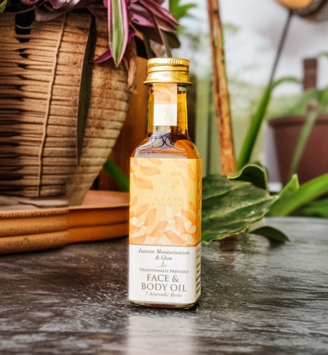 100% Natural Herb Enriched Face & Body Oil ∙ Traditionally Prepared
