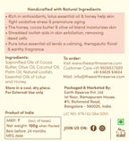 Lotus & Honey Shredded Loofah Exfoliating Soap | SLS & Paraben Free │Cocoa Butter Enriched
