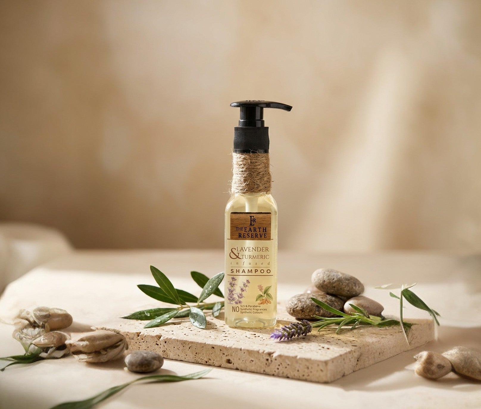 Lavender & Turmeric Shampoo │ Cocoa Butter Enriched | Free From Harsh Chemicals