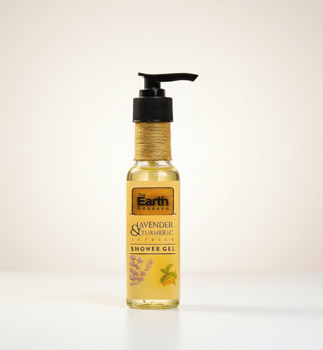 Lavender & Turmeric Shower Gel │ Cocoa Butter Enriched | Free From Harsh Chemicals