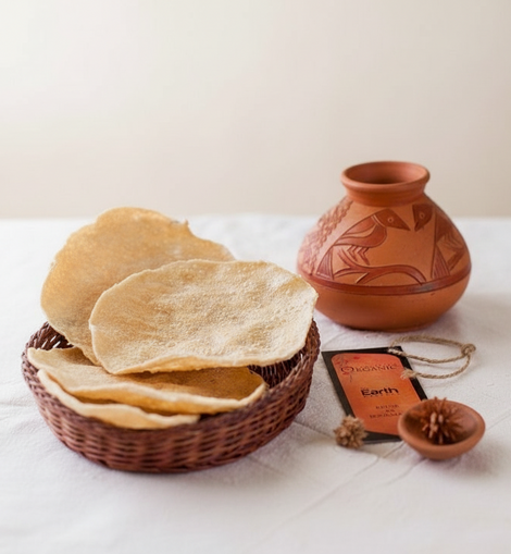 Natural JackFruit Papad | Chemicals & Preservatives Free | 20 Nos. in a Pack