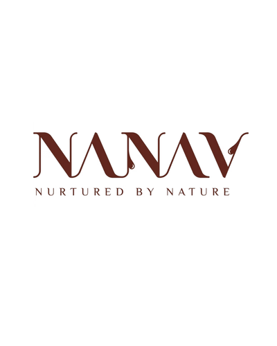 NAVY Nurtured By Nature emblem logo for eco-conscious organic lifestyle products