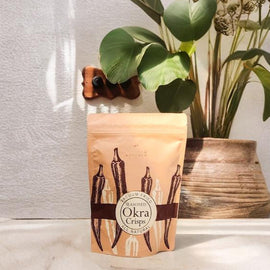 Vacuum Fried Seasoned Okra Crisps