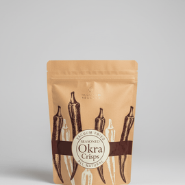 Vacuum Fried Seasoned Okra Crisps