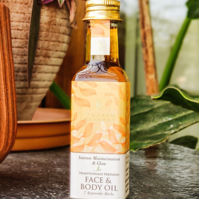 100% Natural Herb Enriched Face & Body Oil ∙ Traditionally Prepared