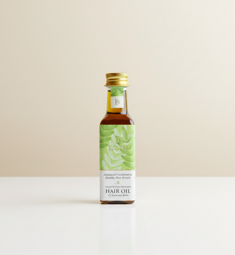 100% Natural Herb Enriched Hair Oil ∙ No Synthetic Chemicals