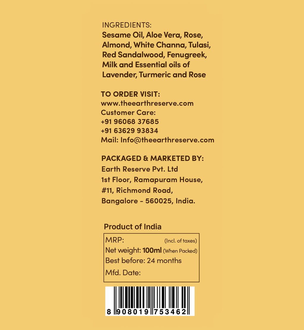100% Natural Herb Enriched Face & Body Oil ∙ Traditionally Prepared