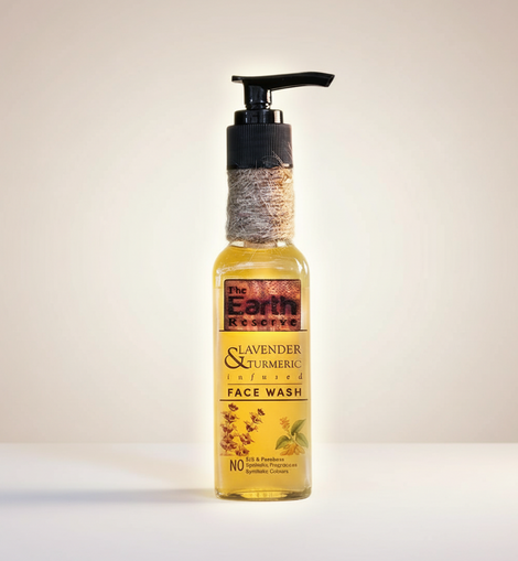 Lavender & Turmeric Face Wash │ Cocoa Butter Enriched | Free From Harsh Chemicals
