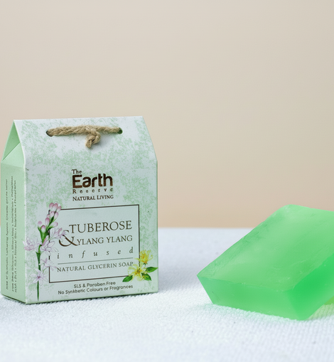 Tuberose & Ylang Ylang Soap | SLS & Paraben Free │Glycerin Rich