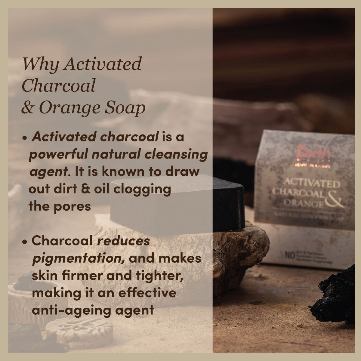 natural charcoal soap