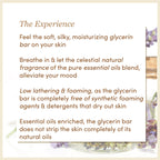 Lavender & Turmeric Natural Glycerin Soap │ SLS & Paraben Free │Glycerin Rich