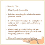 Lavender & Turmeric Natural Glycerin Soap │ SLS & Paraben Free │Glycerin Rich