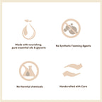 Lavender & Turmeric Face Wash │ Cocoa Butter Enriched | Free From Harsh Chemicals