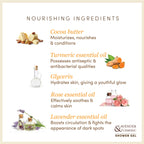 Lavender & Turmeric Shower Gel │ Cocoa Butter Enriched | Free From Harsh Chemicals