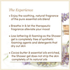 Lavender & Turmeric Shower Gel │ Cocoa Butter Enriched | Free From Harsh Chemicals