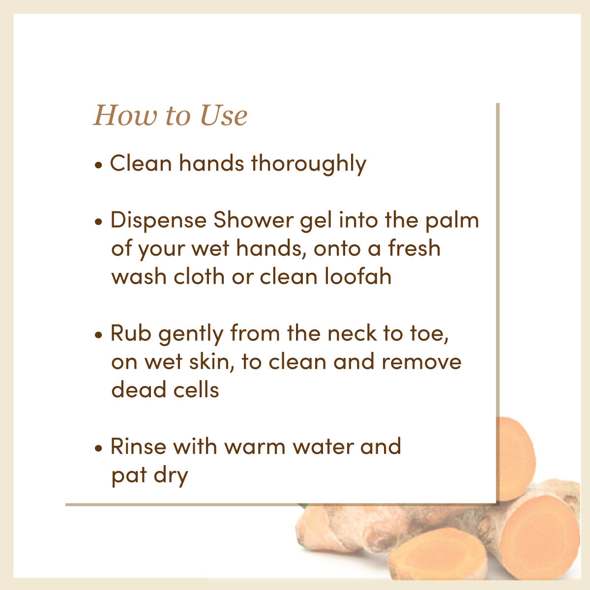 Lavender & Turmeric Shower Gel │ Cocoa Butter Enriched | Free From Harsh Chemicals