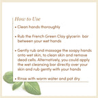 Neem Leaves & Basil Blend Soap | SLS & Paraben Free │Glycerin Rich