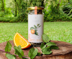 Organic, synthetic-free, chemical-free Orange & Mint tea.
