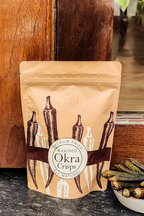 Vacuum Fried Seasoned Okra Crisps
