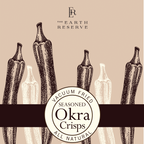 Vacuum Fried Seasoned Okra Crisps