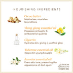 Tuberose & Ylang Ylang Shower Gel │ Cocoa Butter Enriched | Free From Harsh Chemicals